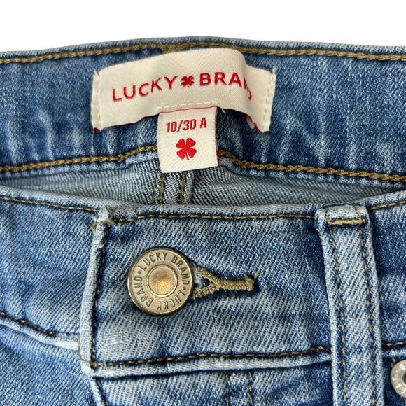 Lucky Brand AVA Mid Rise Skinny Ankle Jeans Size 10 / 30 Waist Light Wash - Picture 5 of 11